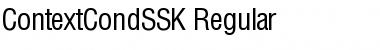 Download ContextCondSSK Font