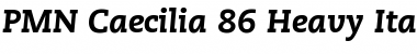Caecilia RomanOsF Bold Italic Font