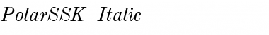 PolarSSK Italic