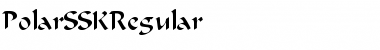 PolarSSK Regular Font