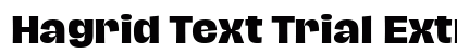 Hagrid Text Trial Extrabold preview