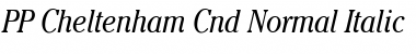 PP-Cheltenham Cnd Font