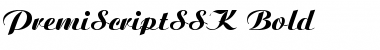 PremiScriptSSK Font