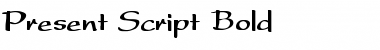 Present_Script Bold