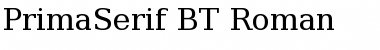 PrimaSerif BT Roman Font