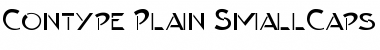 Contype Plain SmallCaps Regular Font