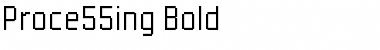 Proce55ing Bold Font