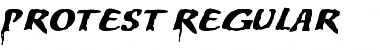 Protest Regular Font