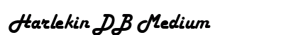 Harlekin DB Medium font free download
