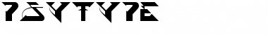 PsyType Regular Font