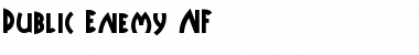 Public Enemy NF Font