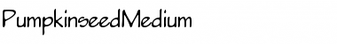 PumpkinseedMedium Font