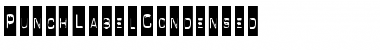 PunchLabelCondensed Font