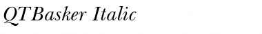 QTBasker Italic