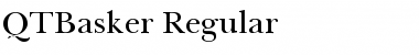 QTBasker Regular Font