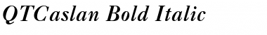 QTCaslan Bold Italic