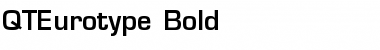 QTEurotype Bold Font
