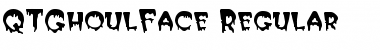 QTGhoulFace Regular Font