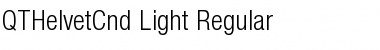 QTHelvetCnd-Light Font