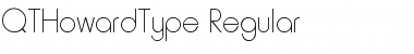 QTHowardType Regular Font