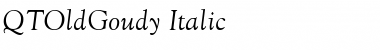 QTOldGoudy Italic