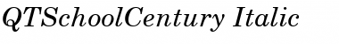 QTSchoolCentury Italic