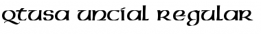 QTUSA-Uncial Regular Font