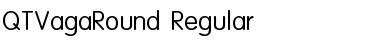 QTVagaRound Regular Font