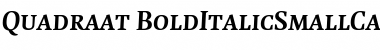 Quadraat Bold Italic