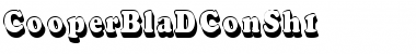 CooperBlaDConSh1 Regular Font