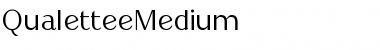 QualetteeMedium Font