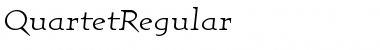 QuartetRegular Font