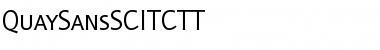 QuaySansSCITCTT Font