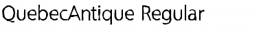 QuebecAntique Regular Font