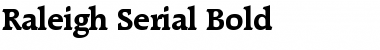 Download Raleigh-Serial Font