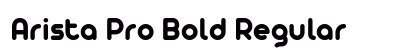 Arista Pro Bold Regular preview