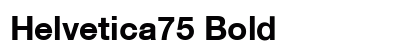 Helvetica75 Bold font free download