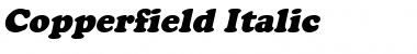 Copperfield Italic Font