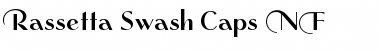 Rassetta Swash Caps NF Regular Font