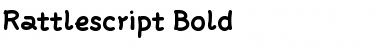 Download Rattlescript-Bold Font