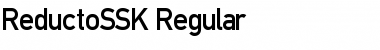 Download ReductoSSK Font