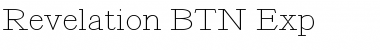 Revelation BTN Exp Regular Font