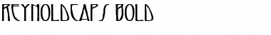 ReynoldCaps bold Bold Font