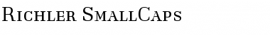 Richler-SmallCaps Regular Font