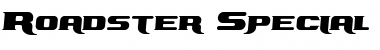 Roadster Special Font