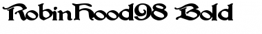 RobinHood98 Bold Font