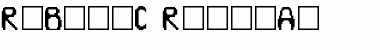 Robotic Font