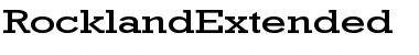 RocklandExtended Regular Font