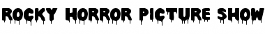 Rocky Horror Picture Show Regular Font