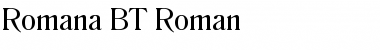 Download Romana BT Font